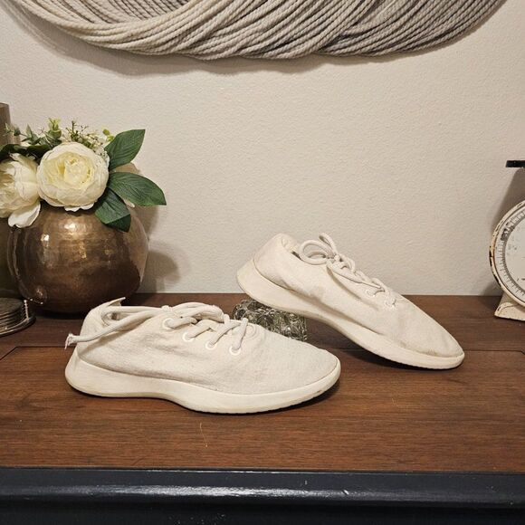 Allbirds Wool Runners in Ivory Sz 9 - Picture 4 of 11